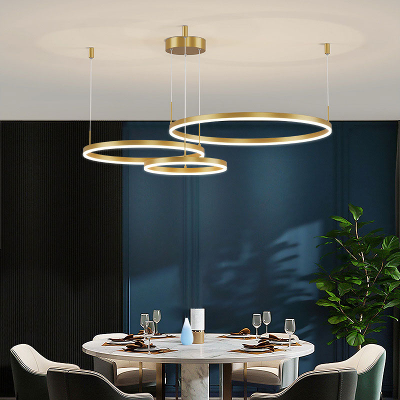 Dimmable Light With Tir Circle Pendant Lamp